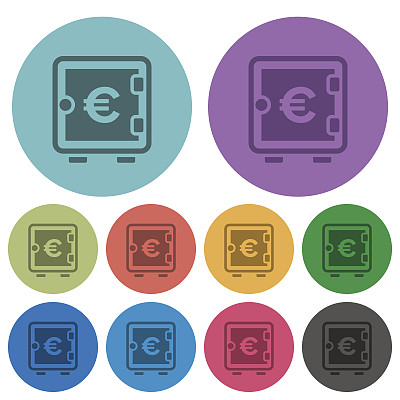 欧强盒子颜色暗平图标图片下载