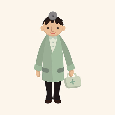 人主题医生主题元素图片下载
