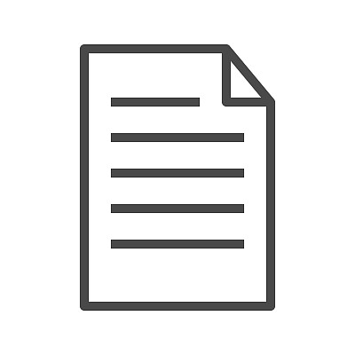 纸张线条图标图片下载
