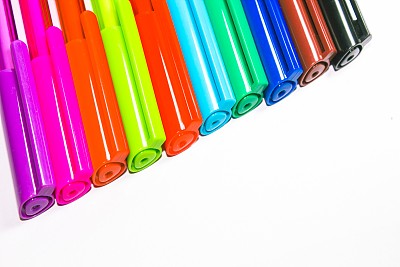 及萤光笔钢笔。图片下载