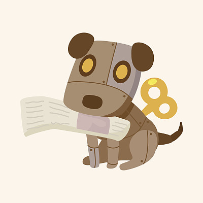 机器人主题元素图片下载