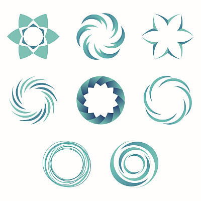 正上方白色背景上的星形装饰图片下载