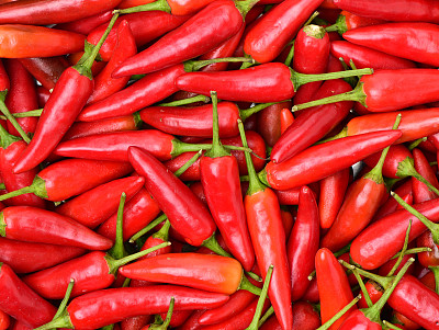鲜艳的红辣椒背景素材图片
