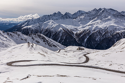大格洛克纳路-奥地利阿尔卑斯山图片下载