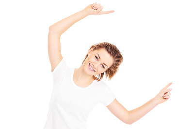 快乐的女人图片下载