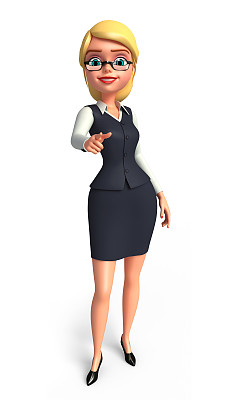 年轻的商业女性图片下载