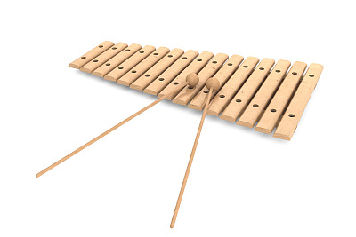 有木槌的木琴图片下载