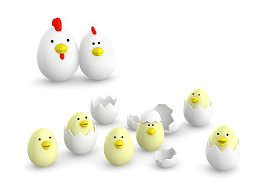 蛋型鸡图片下载
