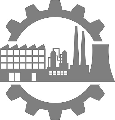 灰色工业图标图片下载