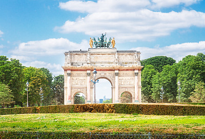 凯旋门，巴黎图片下载