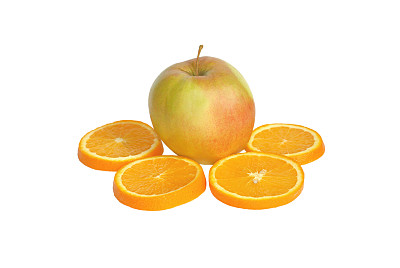苹果和橘子图片下载