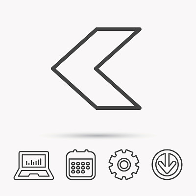 后退箭头图标，返回符号图片下载