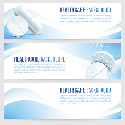 医疗保健和医药横幅图片下载