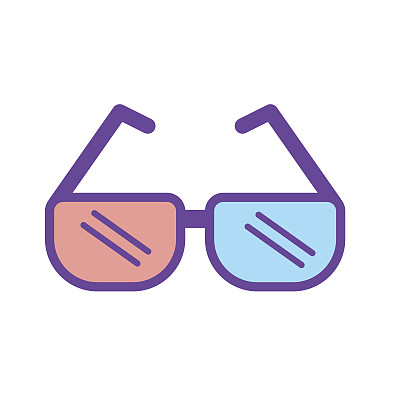 用3d眼镜看电影图片下载