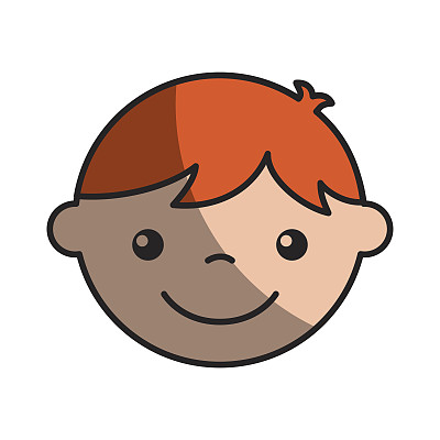 可爱的男孩角色图标图片下载