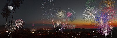 七月四日的烟火图片下载