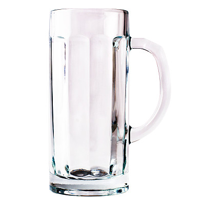 空杯子孤立白色图片下载