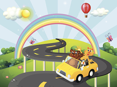 公路旅行图片下载