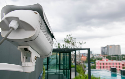 公共区域有闭路摄像头图片下载