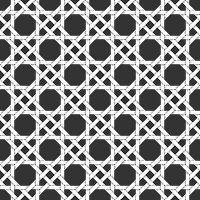 抽象可重复图案背景的白色扭曲条。盘绕直带的斯沃琪。复古风格的无缝图案。图片下载