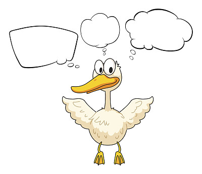 白鸭子空思想图片下载