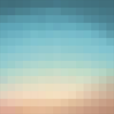 颜色向量梯度背景由像素的单色正方形。素材图片