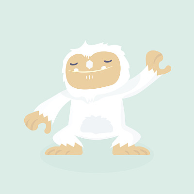 可爱的雪人。图片下载