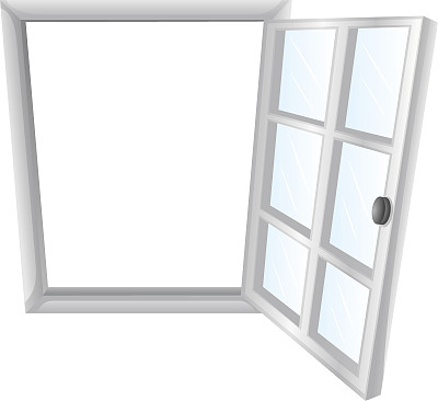 敞开的窗户图片下载