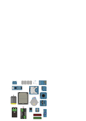 Arduino电子元件图片下载