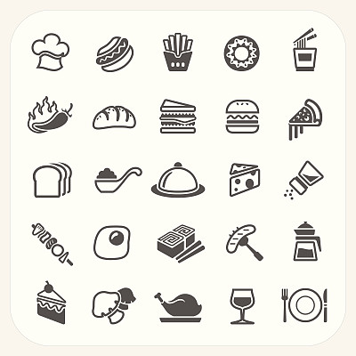 食物图标设置图片下载