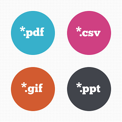 文档的迹象。文件扩展名的符号图片下载