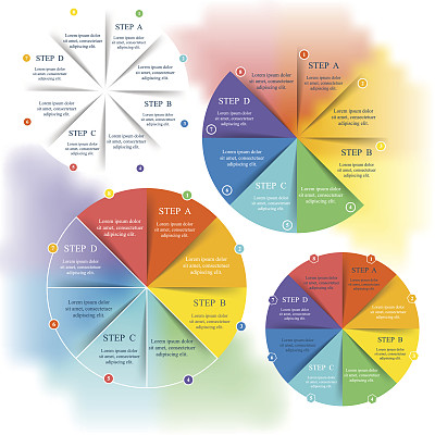 为业务收集信息图表模板图片下载