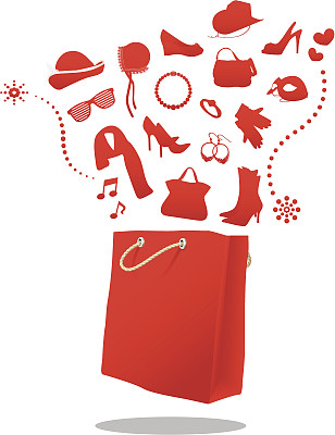 时尚饰品袋图片下载