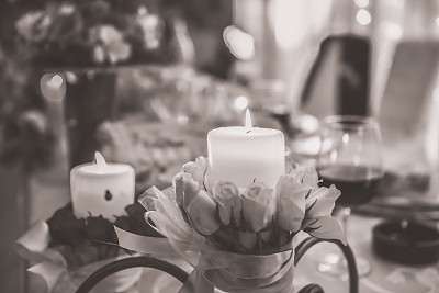 浪漫的蜡烛图片下载