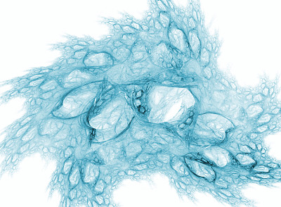 抽象多孔纹理示意图蓝色图片下载