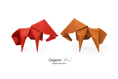 折纸的马图片下载