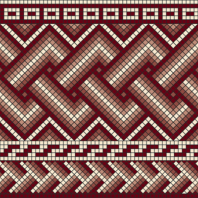 希腊无缝镶嵌图片下载