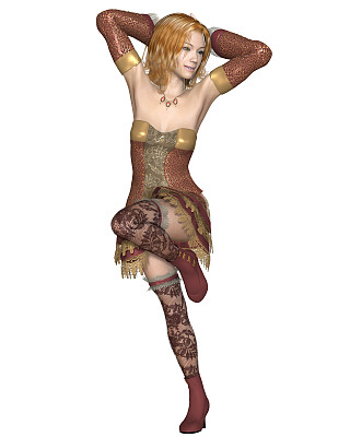 金发派对女郎图片下载