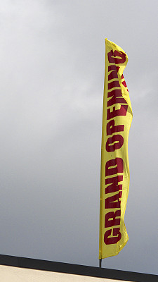 盛大开业横幅。图片下载