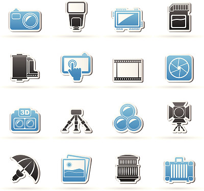 摄影设备图标图片下载