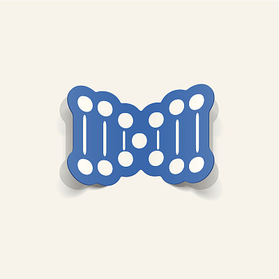 纸贴纸:用于生物或化学的分子和DNA图片下载