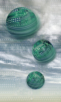 高技术背景。图片下载