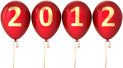 新的2012年气球装饰图片下载