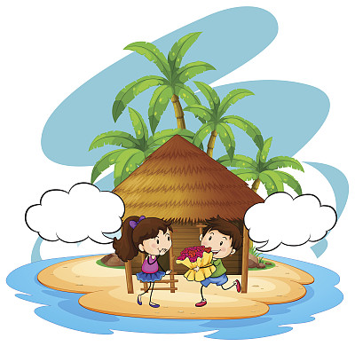 男孩送花女友岛图片下载