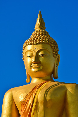 泰国金色佛图片下载