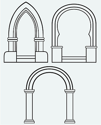 经典的拱图片下载