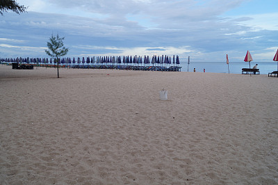 早上是海边和海滩图片下载