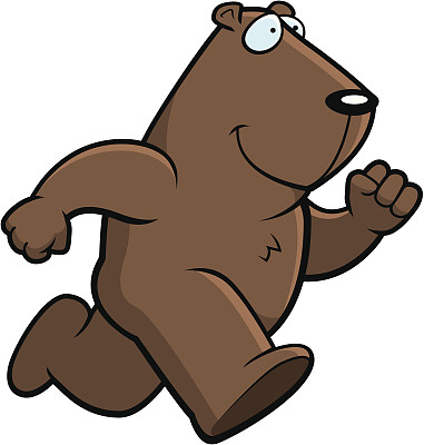 土拨鼠运行图片下载