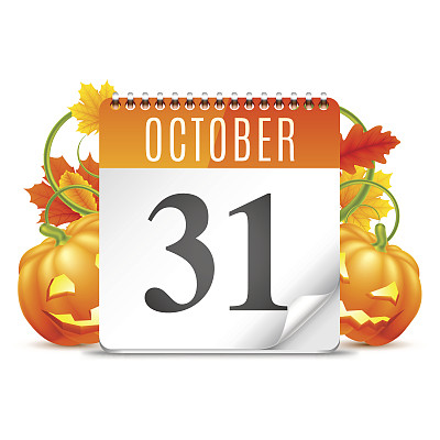 万圣节的日历图片下载