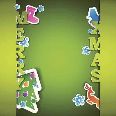 有雪花的圣诞贺卡图片下载